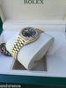 ROLEX LADIES PRESIDENT 18K YELLOW GOLD TAHITIAN BLACK MOTHER OF PEARL 69178