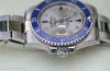ROLEX SUBMARINER MENS STAINLESS SILVER DIAL DIAMONDS SAPPHIRES 116610 BRAND NEW