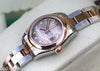 ROLEX LADIES DATEJUST TWO TONE TAHITIAN BLACK MOTHER-OF-PEARL DIAMOND DIAL