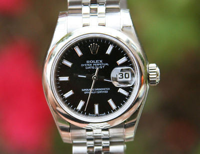 ROLEX DATEJUST 179160 LADIES 26mm STEEL UNWORN