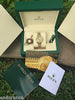 ROLEX LADIES PRESIDENT 18K GOLD DIAMOND TAPESTRY DIAL & DIAMOND BEZEL 69178
