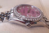 ROLEX DATEJUST MIDSIZE 178240 PINK MOTHER OF PEARL DIAMOND DIAL BEZEL AND LUGS