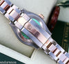 ROLEX LADIES DATEJUST TWO TONE TAHITIAN BLACK MOTHER-OF-PEARL DIAMOND DIAL