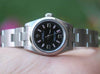 ROLEX LADIES NO DATE BLACK PINK BAR MN 176200