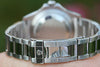 ROLEX MENS YACHT-MASTER YACHTMASTER STAINLESS STEEL PLATINUM 16622 DIAMOND DIAL