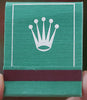 ROLEX WATCH MATCHBOOK MATCHBOOKS MATCHBOX MATCHBOXES VINTAGE UNUSED PERFECT