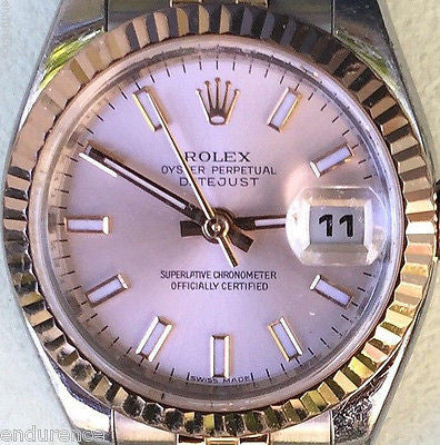 ROLEX DATEJUST LADIES WATCH TWO TONE MODEL 179171