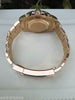 ROLEX SUBMARINER 18K GOLD BLUE BEZEL GOLD SERTI DIAL BLUE SAPPHIRES 116618