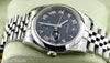 ROLEX DATEJUST MENS WATCH 116200 STEEL INSIDE BEZEL ENGRAVING BOX PAPERS