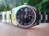 ROLEX MIDSIZE MENS OR LADIES 31mm DATEJUST STAINLESS STEEL 178240 USED PERFECT