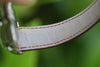 ROLEX MENS LADIES DATEJUST 18K WHITE GOLD 116139 LEATHER BAND DEPLOYMENT