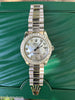 ROLEX MIDSIZE STEEL DATEJUST DIAMOND DIAL GOLD PRESIDENT BRACELET & BEZEL 178240