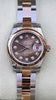 ROLEX LADIES DATEJUST TWO TONE TAHITIAN BLACK MOTHER-OF-PEARL DIAMOND DIAL
