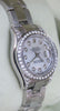 ROLEX DATEJUST LADIES DIAMOND MOTHER OF PEARL DIAL DIAMONDS BEZEL & LUGS STEEL