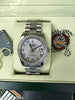 ROLEX MENS DATEJUST CUSTOM DIAMOND BEZEL PRESIDENT BAND PEARL DIAL 116200