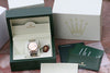 ROLEX WATCH OYSTER QUARTZ DATEJUST 36mm MENS 7million 18k GOLD & STEEL & PAPERS