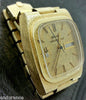 BULOVA RARE ACCUQUARTZ 1974 VINTAGE DAY-DATE PRESIDENT 224 SERIES 14K GOLD WATCH