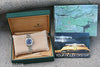 ROLEX LADIES WATCH VINTAGE LADY DATEJUST DIAMOND DIAL BEZEL VINTAGE BOX BOOKLET