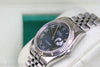 ROLEX DATEJUST MENS 116234 36 mm WATCH STAINLESS STEEL BLUE DIAL ROMANS