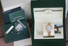 ROLEX LADIES 26mm PRESIDENT 18K YELLOW GOLD 179178 WHITE ROMAN DIAL UNWORN