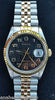 ROLEX DATEJUST TWO TONE 18K GOLD STAINLESS STEEL 36mm MODEL 16233 WATCH