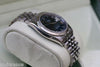 ROLEX DATEJUST MENS 116234 36 mm WATCH STAINLESS STEEL BLUE DIAL ROMANS