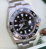 ROLEX GMT MASTER II 2 STAINLESS STEEL BLACK on BLACK  WATCH NEW 116710