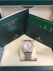 ROLEX 36mm LADIES MENS 116233 DATEJUST 18K GOLD STEEL DIAMOND PINK MOP UNWORN