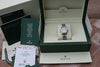 ROLEX LADIES 26mm PRESIDENT 18K WHITE GOLD BLACK MOP 179179 ROMAN OYSTER BAND