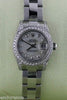 ROLEX LADIES DATEJUST STAINLESS STEEL DIAMOND MOP DIAL BEZEL & LUGS 179160