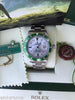 ROLEX SUBMARINER STAINLESS STEEL MOTHER OF PEARL SERTI STYLE DIAL MODEL 16610