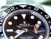 ROLEX GMT MASTER II 2 STAINLESS STEEL BLACK on BLACK  WATCH NEW 116710