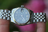 ROLEX MENS LADIES MIDSIZE 31mm DATEJUST STAINLESS STEEL FLORAL 178240