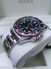 ROLEX GMT II STEEL DIAMOND LUGS RUBY SAPPHIRE DIAMOND PEPSI BEZEL 116710