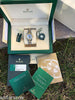 ROLEX LADIES DATEJUST TWO TONE FACTORY MOTHER OF PEARL DIAMONDS DIAL 179173