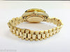 ROLEX PRESIDENT 18038 18K GOLD MOTHER OF PEARL PINK DIAMOND DIAL 6ct BEZEL