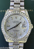 ROLEX DATEJUST PRESIDENT DIAMOMD BRACELET BEZEL MOTHER OF PEARL DIAL 16200