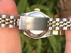 ROLEX WATCH LADIES 26mm 6917 GOLD DIAL DIAMOND BEZEL Oyster Perpetual
