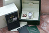 ROLEX WATCH DATEJUST MIDSIZE LADIES 178240 BLUE MOP DIAMOND DIAL BEZEL LUGS