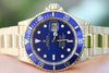 ROLEX MENS WATCH SUBMARINER 18K GOLD 16618 BOX WARRANTY CARD BOOKLETS TAGS