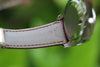 ROLEX MENS LADIES DATEJUST 18K WHITE GOLD 116139 LEATHER BAND DEPLOYMENT