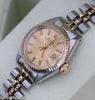 ROLEX LADIES TWO TONE VINTAGE RETRO LADY DATE STEEL & 14K YELLOW GOLD 6917