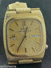 BULOVA RARE ACCUQUARTZ 1974 VINTAGE DAY-DATE PRESIDENT 224 SERIES 14K GOLD WATCH