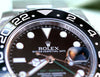 ROLEX GMT MASTER II 2 STAINLESS STEEL BLACK on BLACK  WATCH 116710