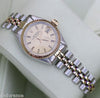 ROLEX LADIES TWO TONE VINTAGE RETRO LADY DATE STEEL & 14K YELLOW GOLD 6917