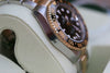 ROLEX GMT II TWO TONE 18k GOLD & STEEL WATCH NEW CERAMIC BEZEL BLACK 116713