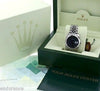 ROLEX DATEJUST MENS WATCH 116200 STEEL INSIDE BEZEL ENGRAVING BOX PAPERS