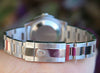 Rolex 178240 Datejust 31mm Midsize Stainless Steel Diamond Pave Dial Lugs Bezel
