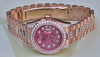 ROLEX LADIES 179175 ALL DIAMOND 18K ROSE GOLD PRESIDENT UNWORN