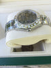 ROLEX MIDSIZE DATEJUST STEEL FLORAL DIAL CUSTOM SCATTERED DIAMOND BEZEL 178240